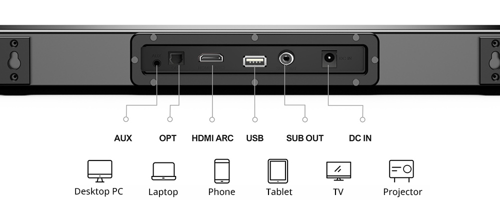 Soundbar Ultimea Nova S40 2.1 1